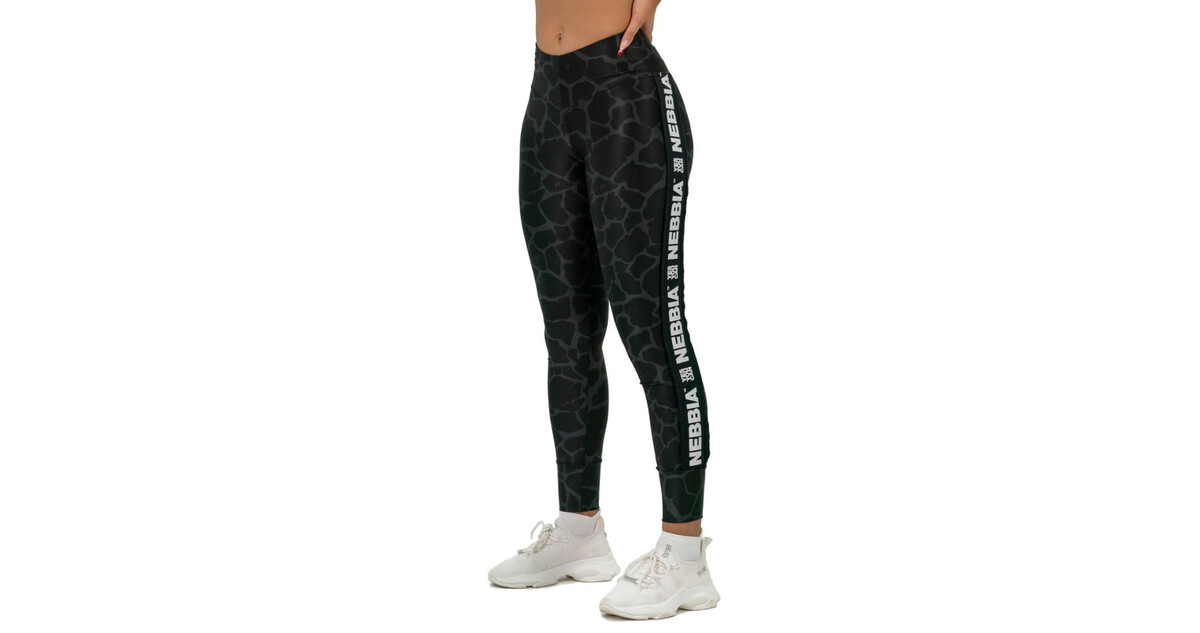 Damskie legginsy z wysokim stanem Nebbia Ocean Selected 546 - inSPORTline